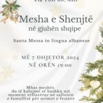 Messa in lingua albanese