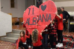 fotogallery festa della bandiera albanese