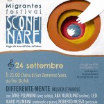 concerto per il festival Migrantes “Sconfinare”